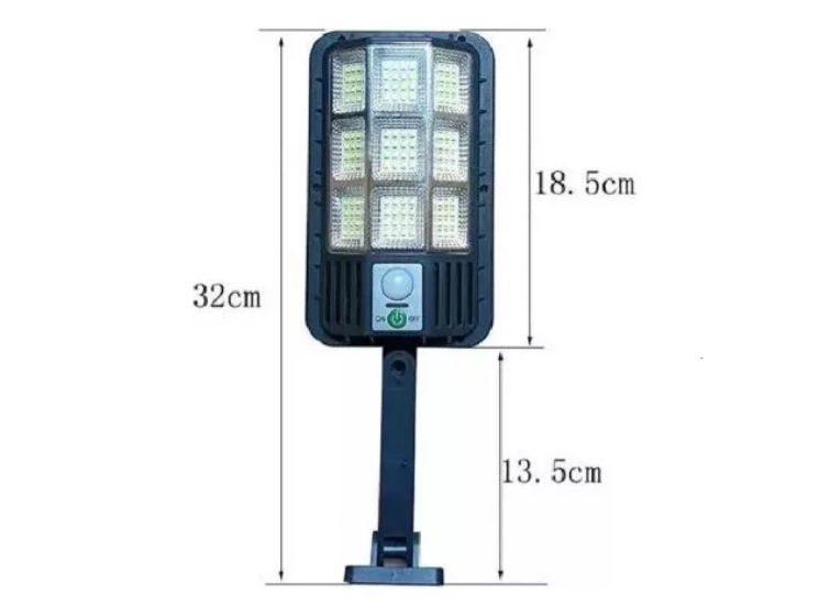 Lampara Solar Led Con Sensor De Movimiento