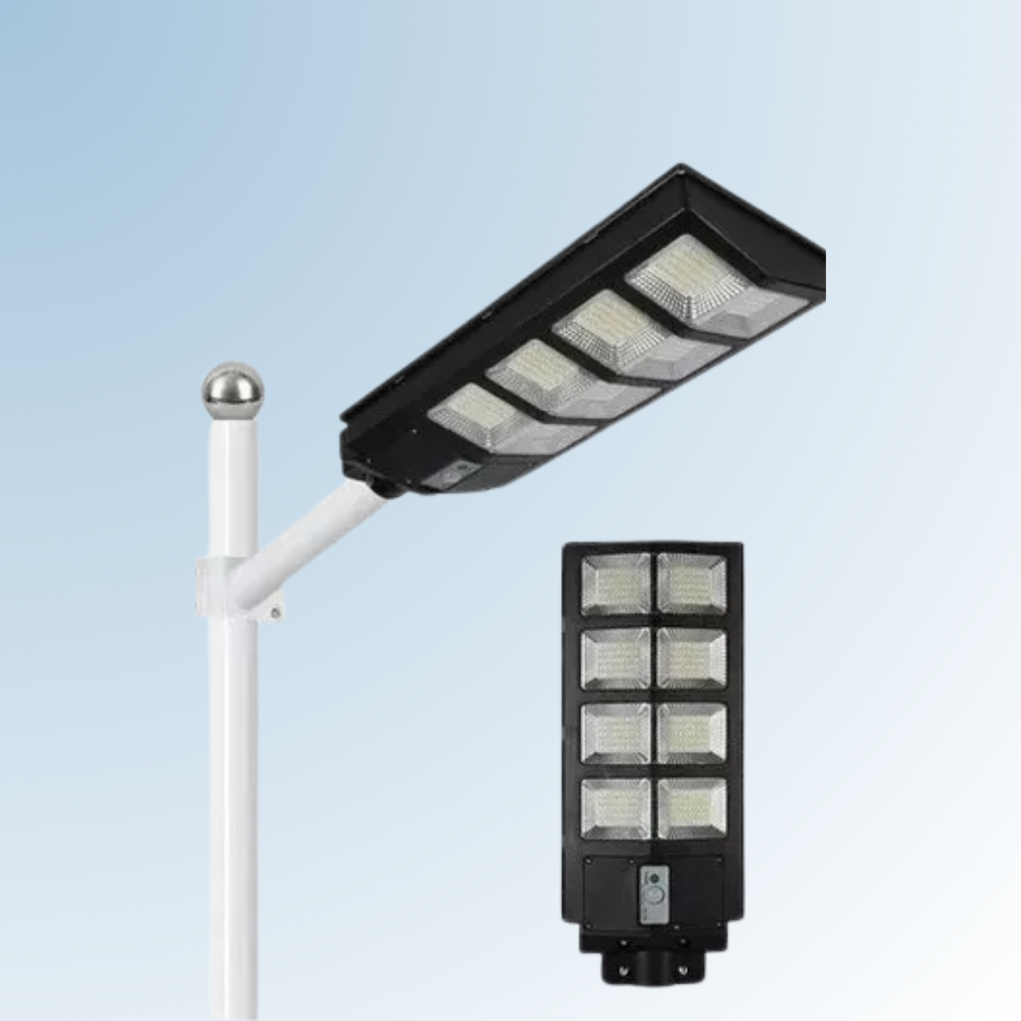 Lampara Solar Led Con Sensor De Movimiento